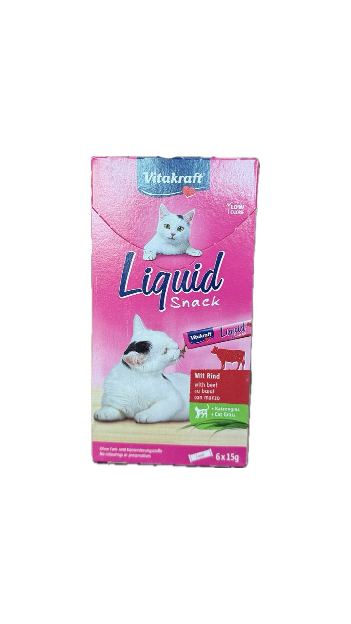 بستنی گربه ویتاکرافت با طعم گوشت گاو بستنی گربه ویتاکرافت با طعم گوشت گاو پک 6 عددی - تصویر 1