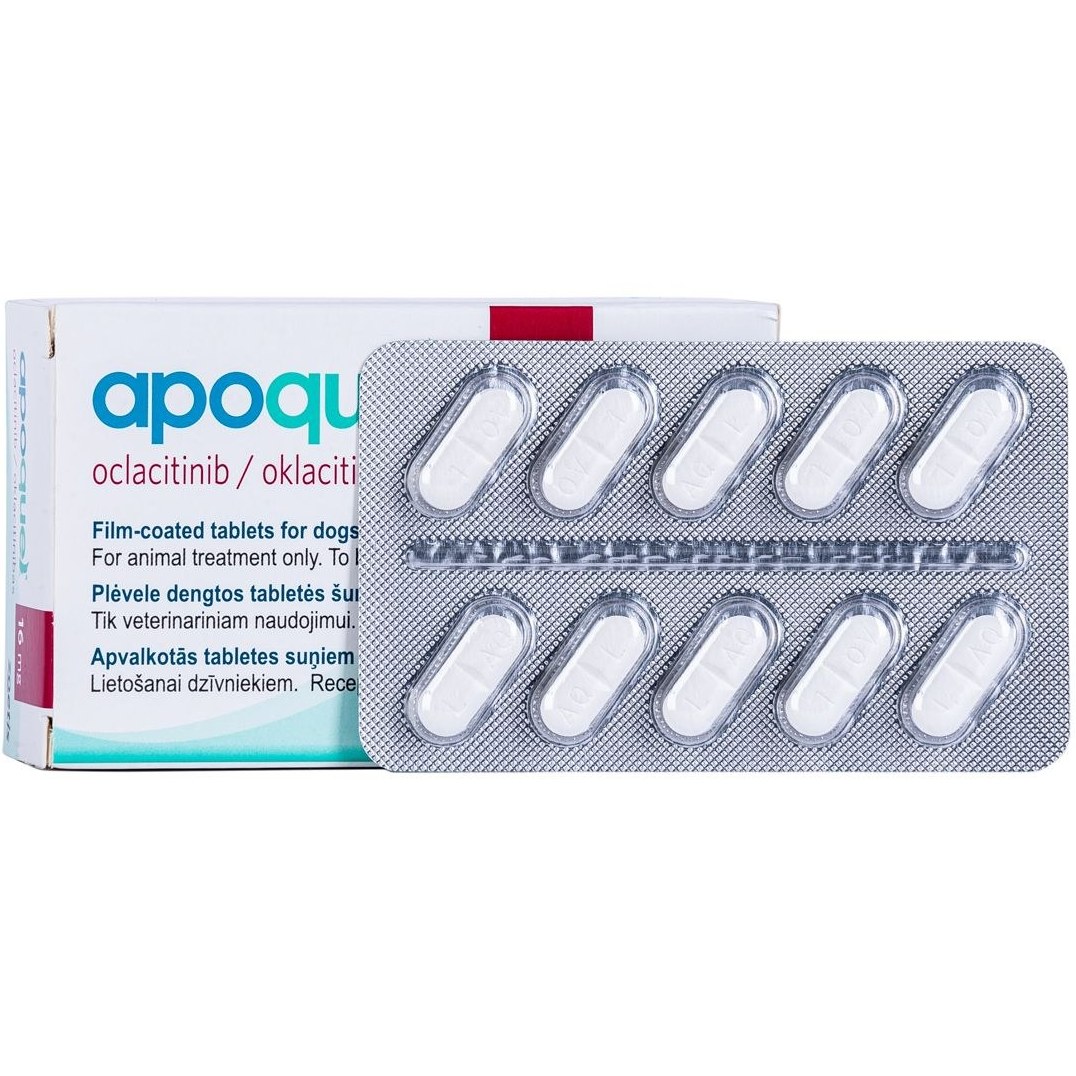 قرص ضد خارش سگ آپوکوئل ۱۶ میلی گرم ۱۰ عددی
